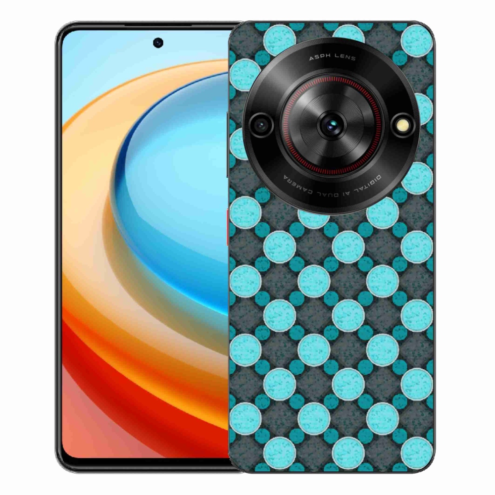 Gelový kryt mmCase na ZTE Blade A75 - abstraktní motiv 14