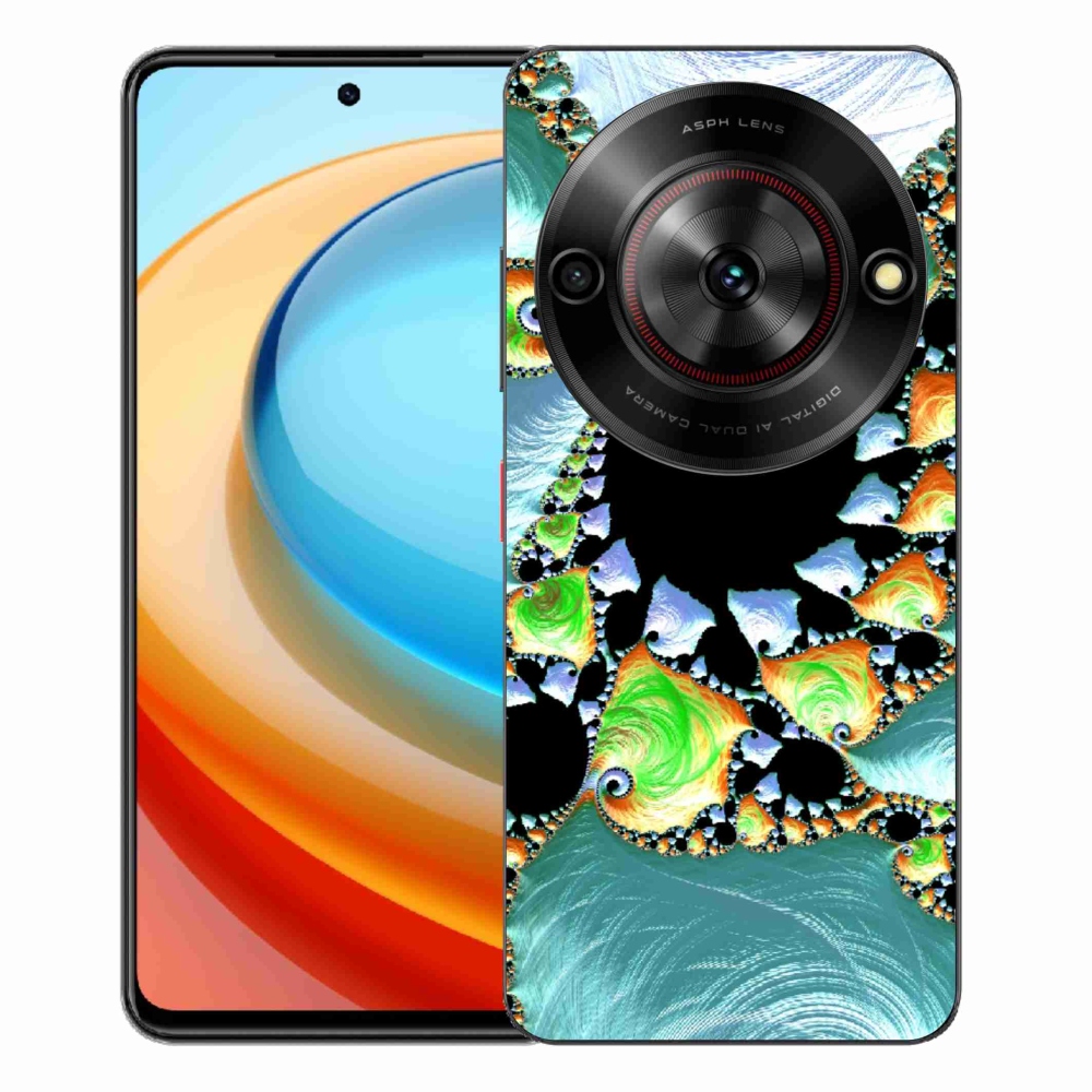Gelový kryt mmCase na ZTE Blade A75 - abstraktní motiv 21