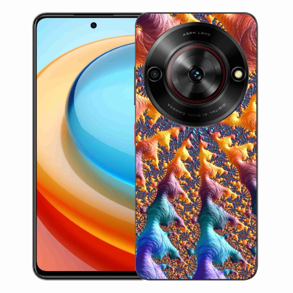 Gelový kryt mmCase na ZTE Blade A75 - abstraktní motiv 23