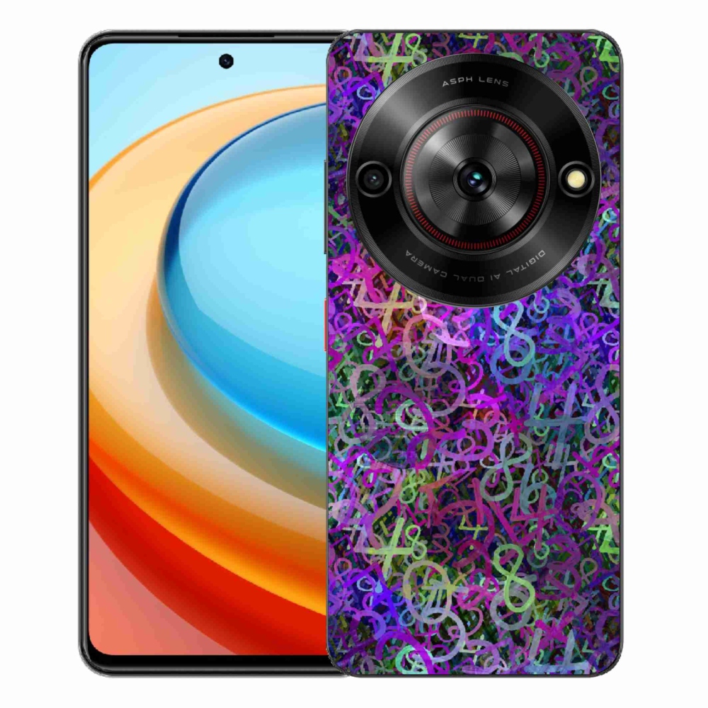 Gelový kryt mmCase na ZTE Blade A75 - abstraktní motiv 25