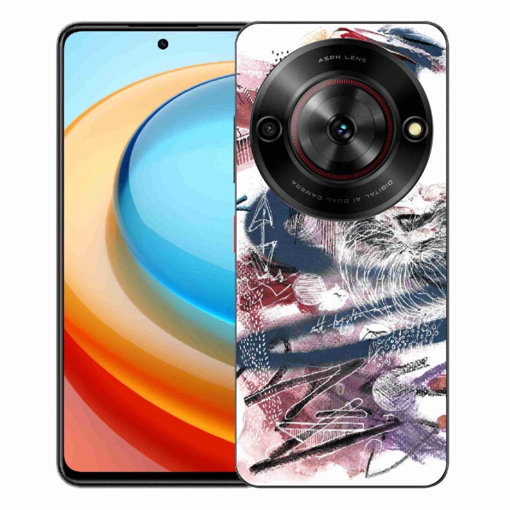 Gelový kryt mmCase na ZTE Blade A75 - abstraktní motiv 28