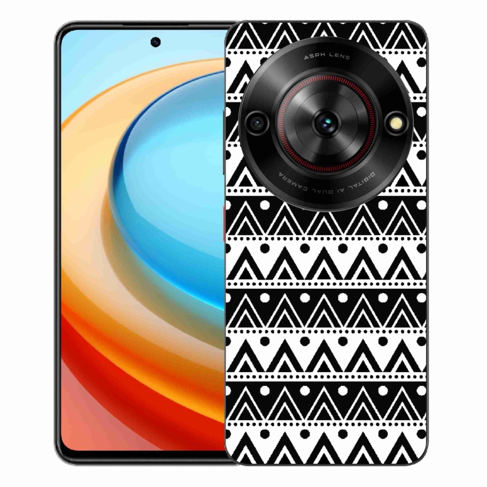 Gelový kryt mmCase na ZTE Blade A75 - abstraktní motiv 29