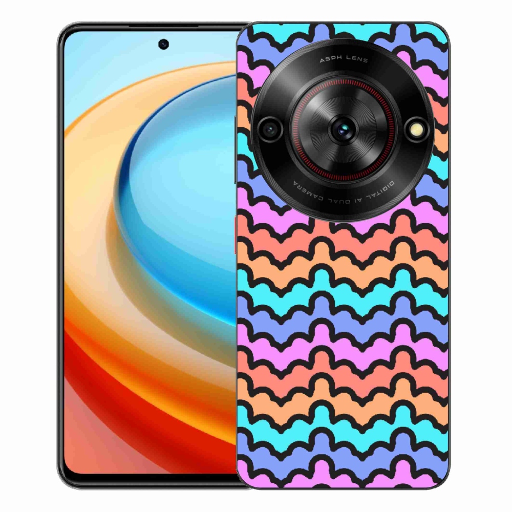 Gelový kryt mmCase na ZTE Blade A75 - abstraktní motiv 30