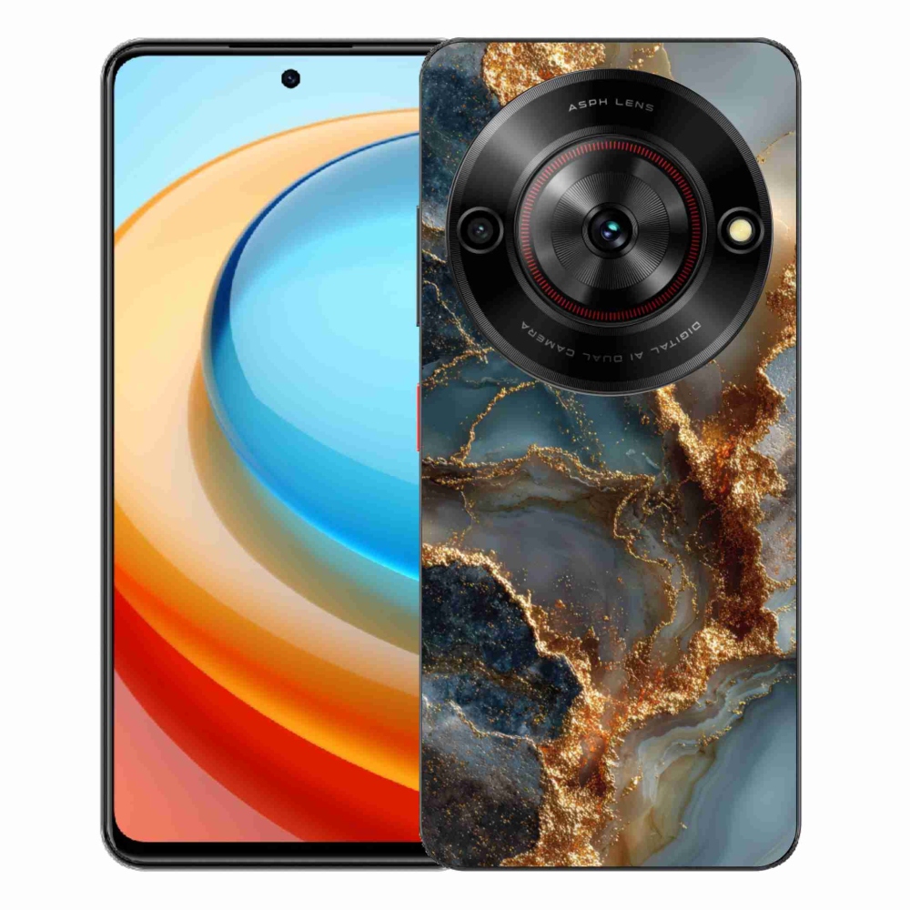 Gelový kryt mmCase na ZTE Blade A75 - abstraktní motiv 33