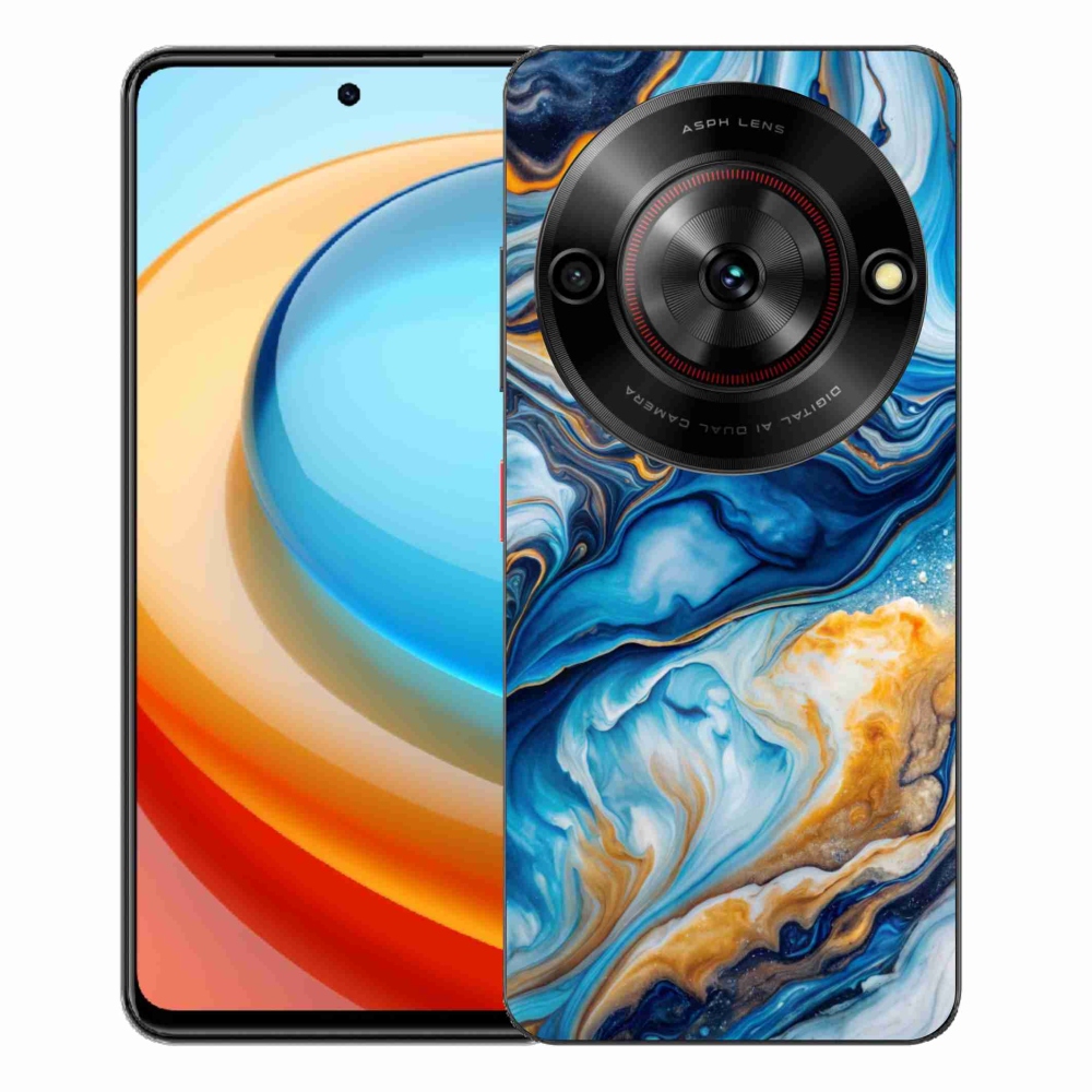 Gelový kryt mmCase na ZTE Blade A75 - abstraktní motiv 34