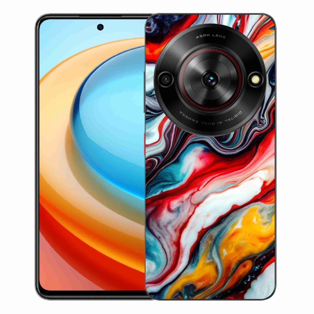 Gelový kryt mmCase na ZTE Blade A75 - abstraktní motiv 35