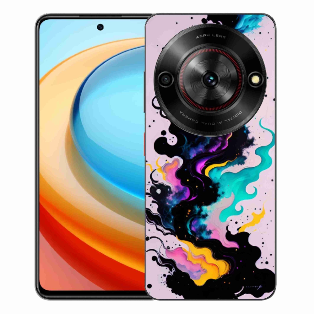 Gelový kryt mmCase na ZTE Blade A75 - abstraktní motiv 4