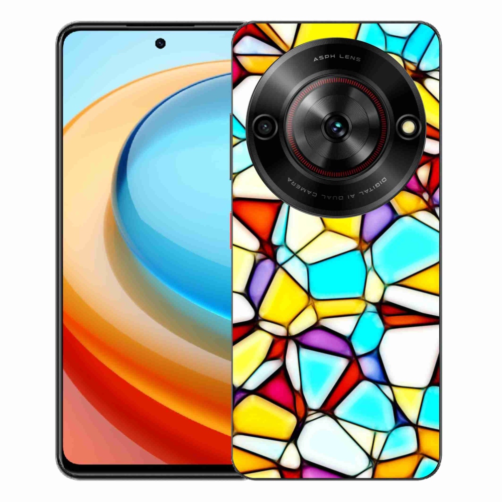 Gelový kryt mmCase na ZTE Blade A75 - abstraktní motiv 40