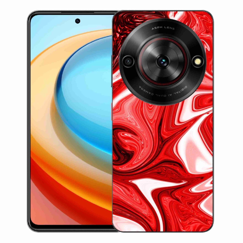 Gelový kryt mmCase na ZTE Blade A75 - abstraktní motiv 43