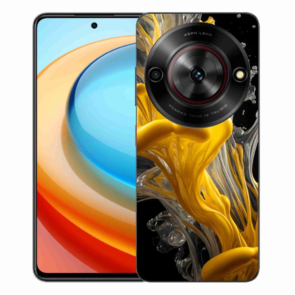 Gelový kryt mmCase na ZTE Blade A75 - abstraktní motiv 48