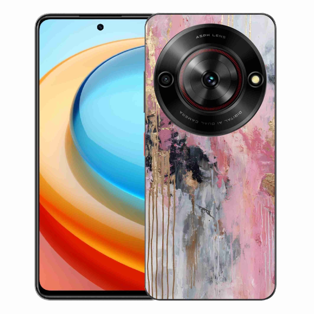 Gelový kryt mmCase na ZTE Blade A75 - abstraktní motiv 49