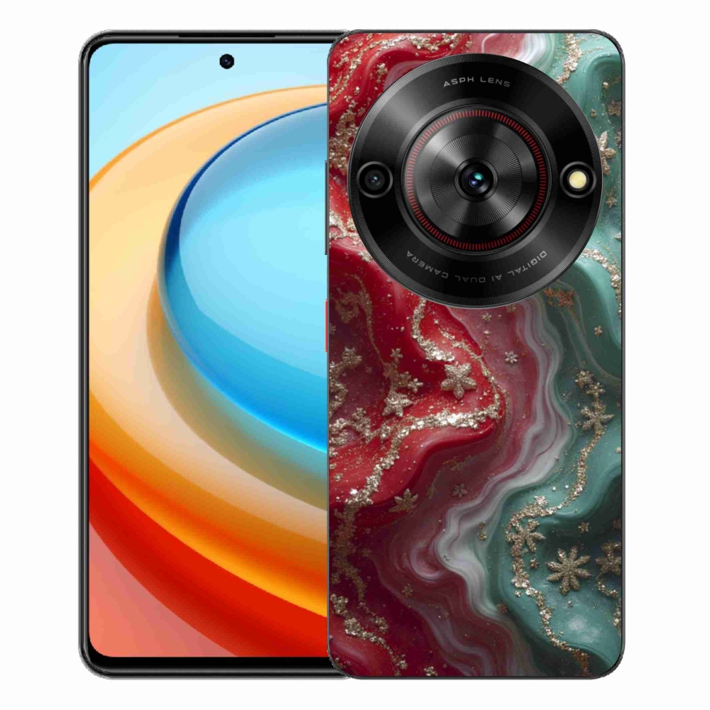Gelový kryt mmCase na ZTE Blade A75 - abstraktní motiv 54
