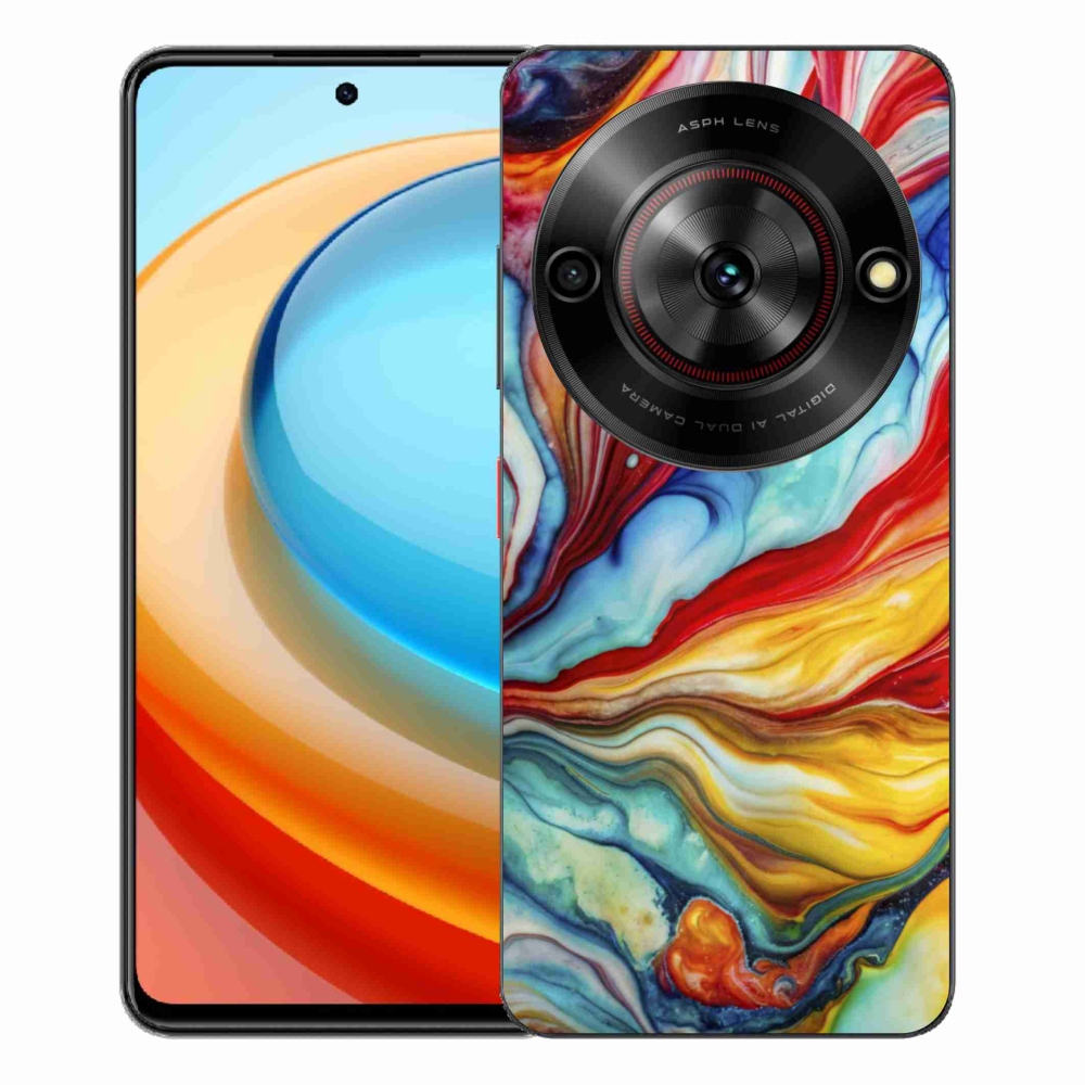 Gelový kryt mmCase na ZTE Blade A75 - abstraktní motiv 58