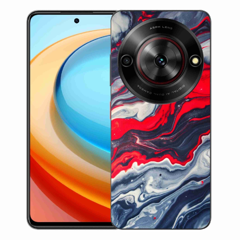 Gelový kryt mmCase na ZTE Blade A75 - abstraktní motiv 59