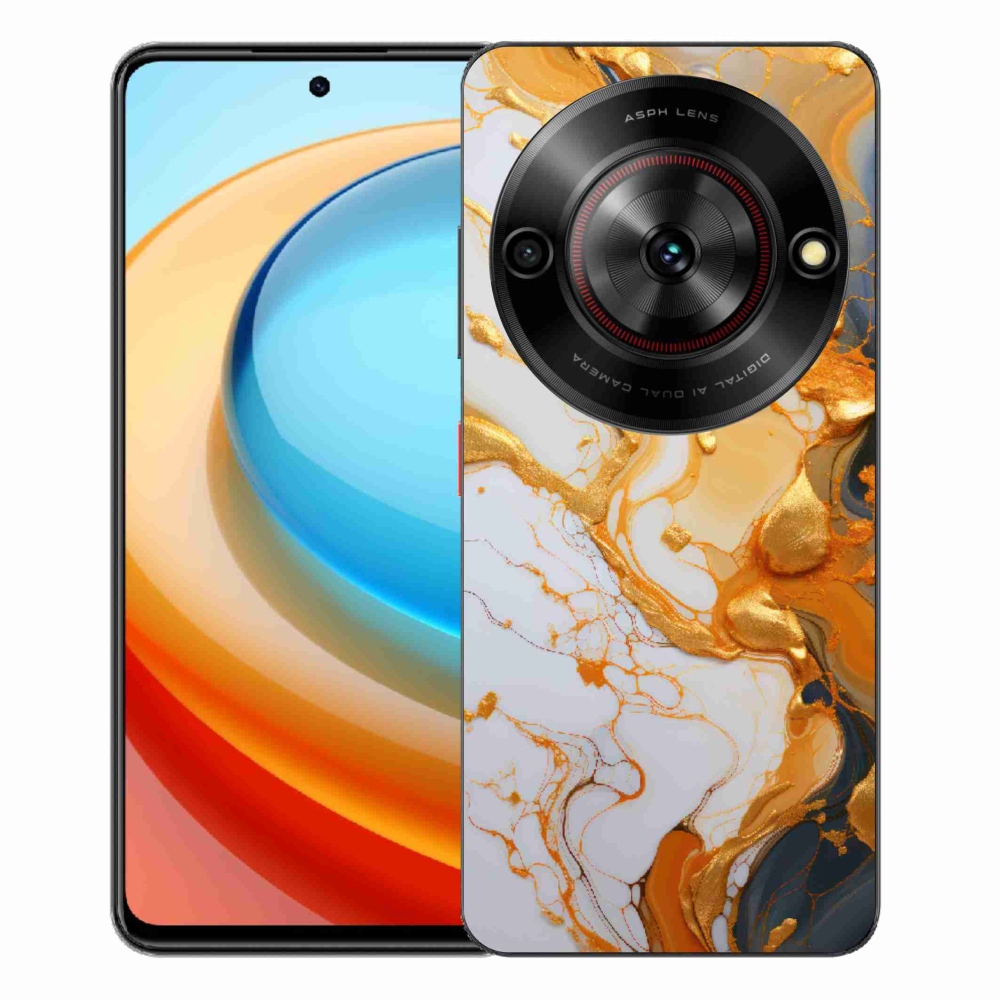 Gelový kryt mmCase na ZTE Blade A75 - abstraktní motiv 6
