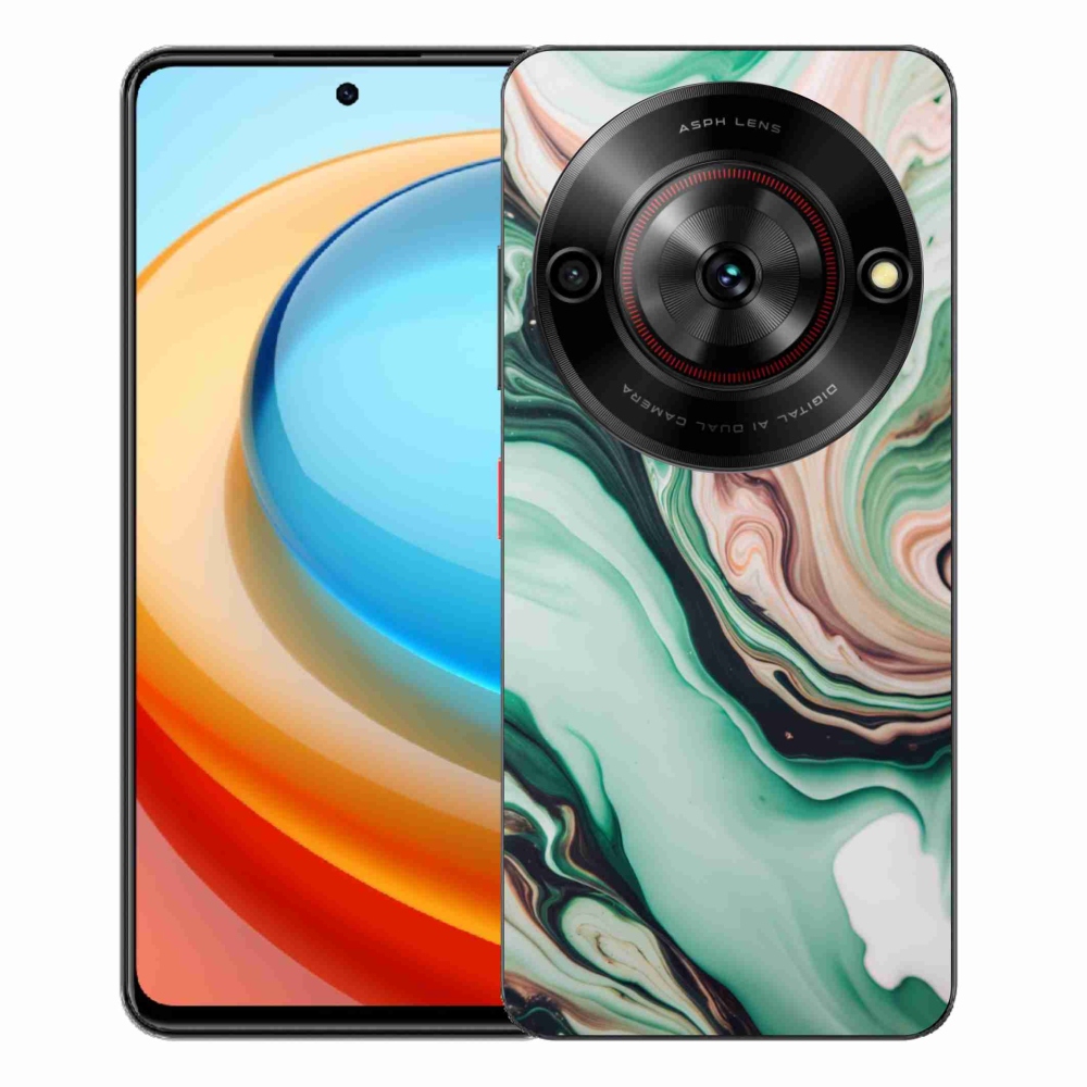 Gelový kryt mmCase na ZTE Blade A75 - abstraktní motiv 62