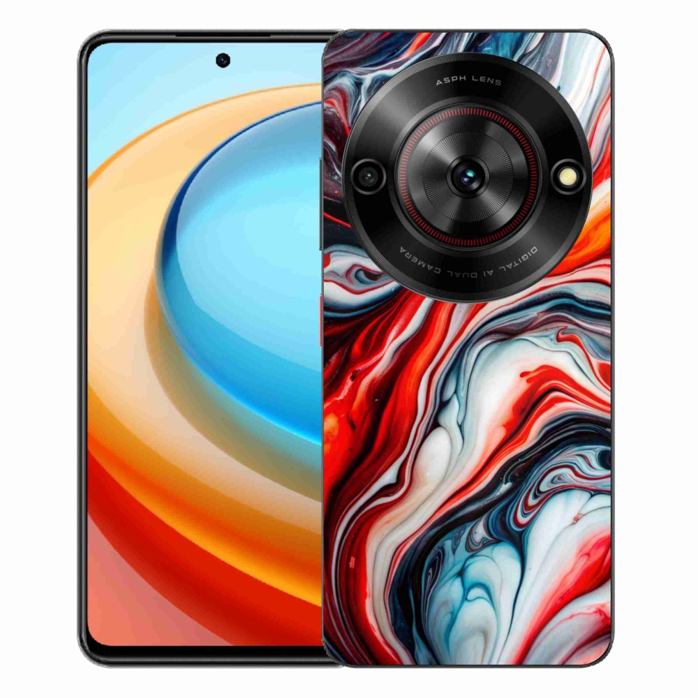 Gelový kryt mmCase na ZTE Blade A75 - abstraktní motiv 63