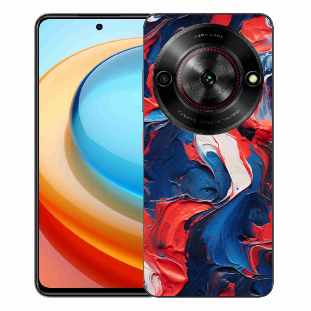 Gelový kryt mmCase na ZTE Blade A75 - abstraktní motiv 7