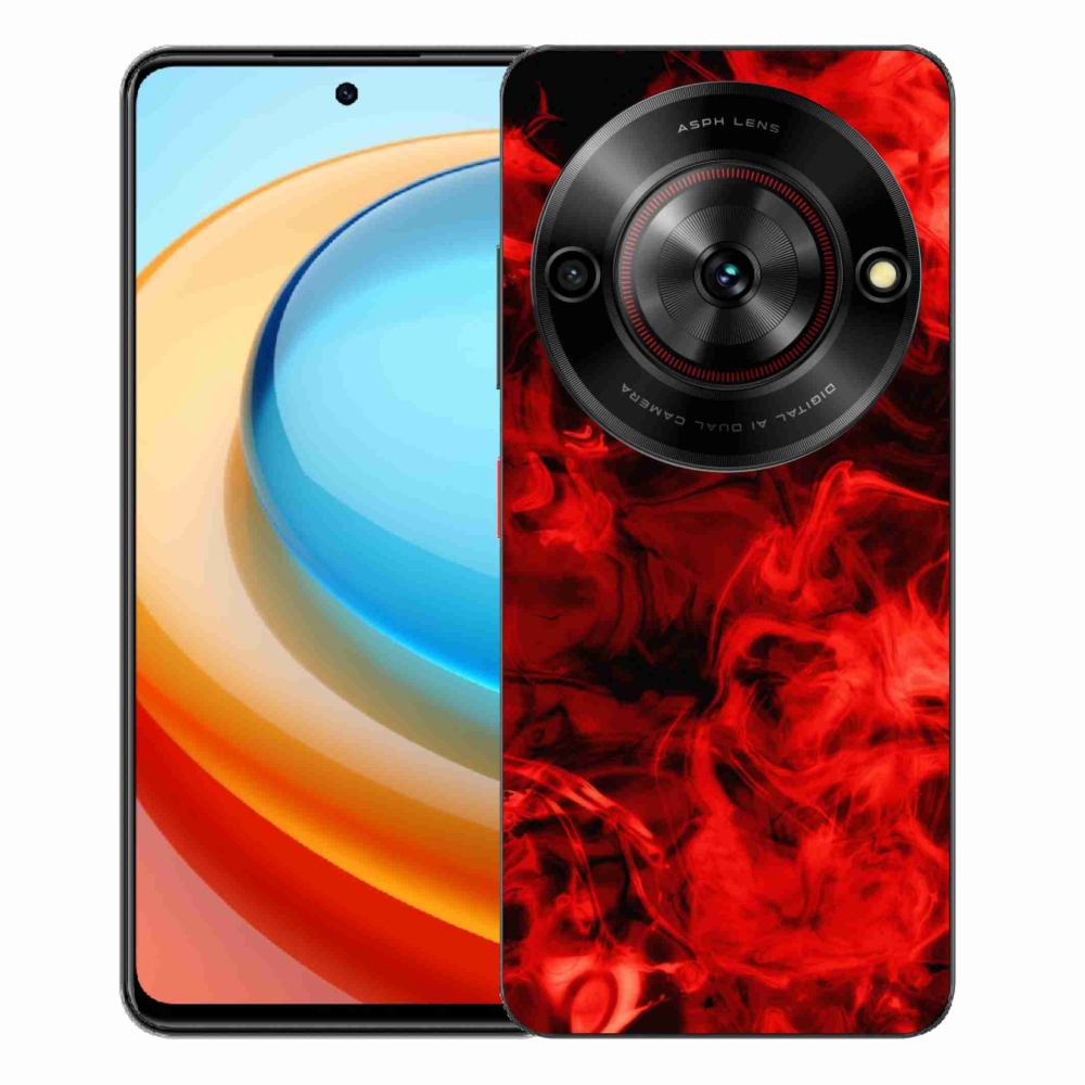 Gelový kryt mmCase na ZTE Blade A75 - abstraktní vzor 11