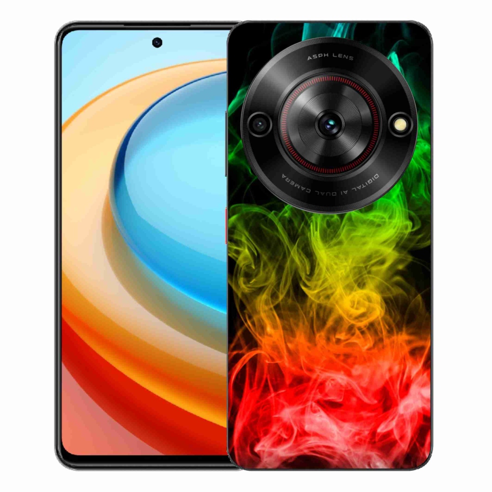 Gelový kryt mmCase na ZTE Blade A75 - abstraktní vzor 7
