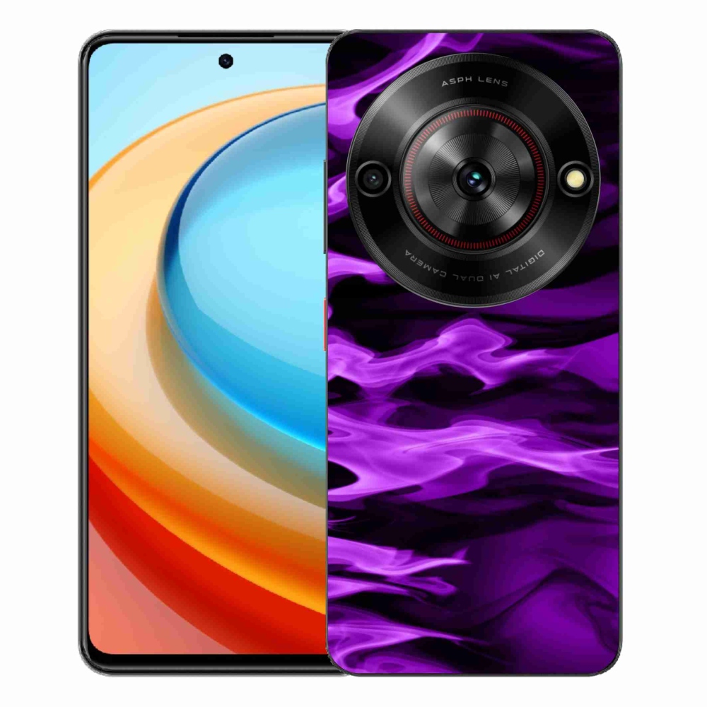Gelový kryt mmCase na ZTE Blade A75 - abstraktní vzor 9