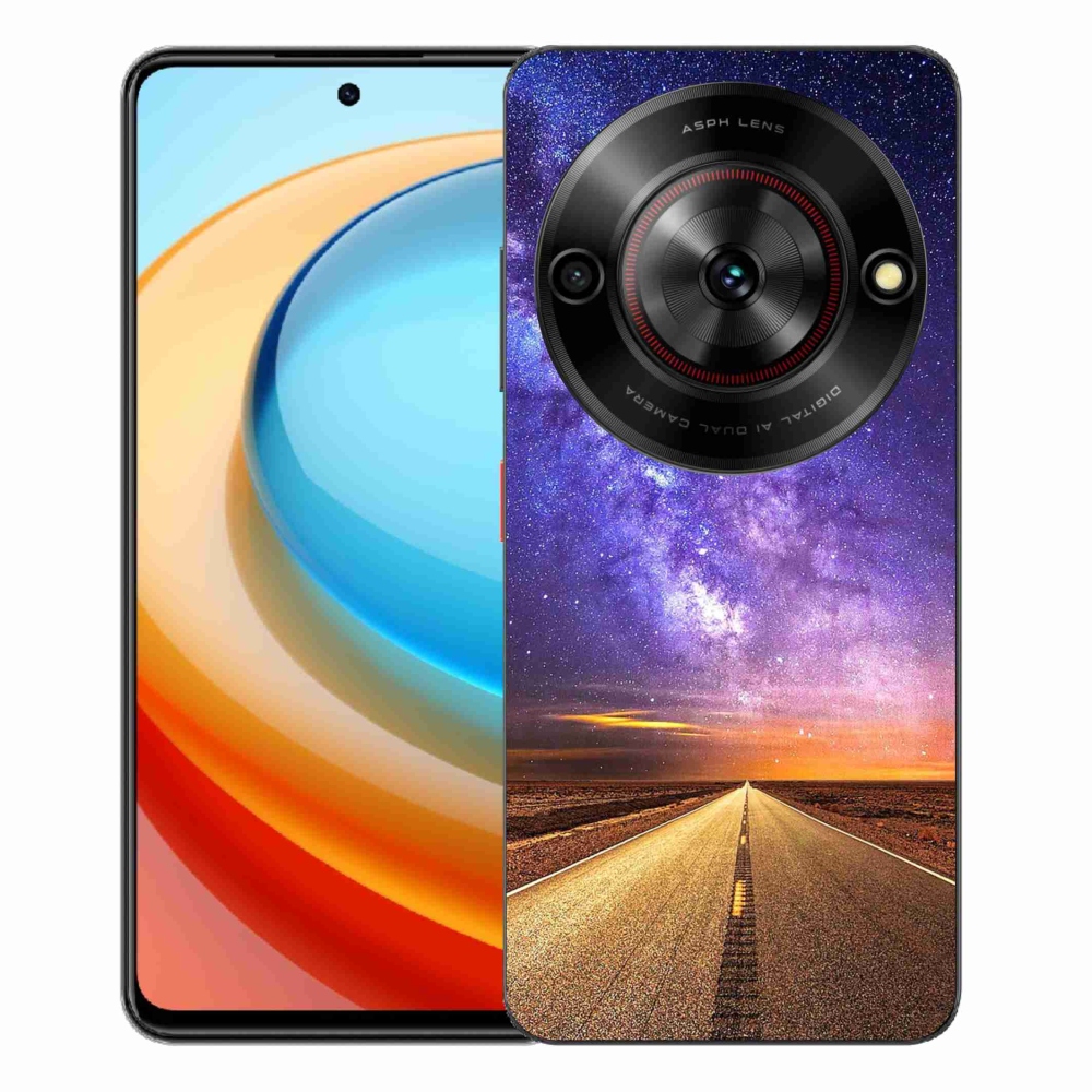 Gelový kryt mmCase na ZTE Blade A75 - americká silnice
