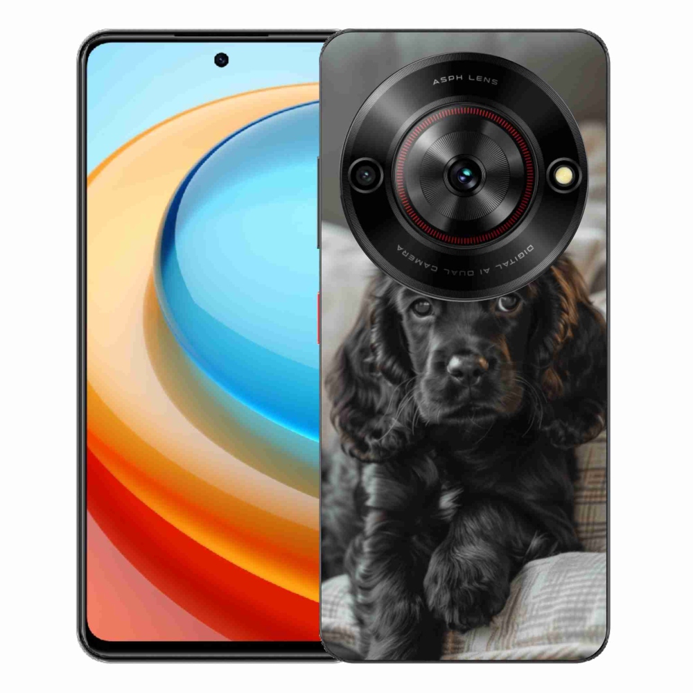 Gelový kryt mmCase na ZTE Blade A75 - anglický kokršpaněl