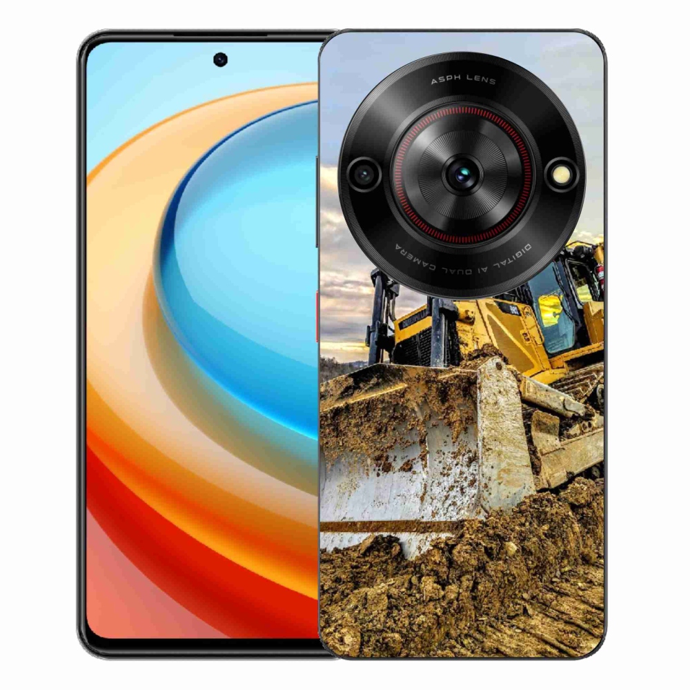 Gelový kryt mmCase na ZTE Blade A75 - bagr