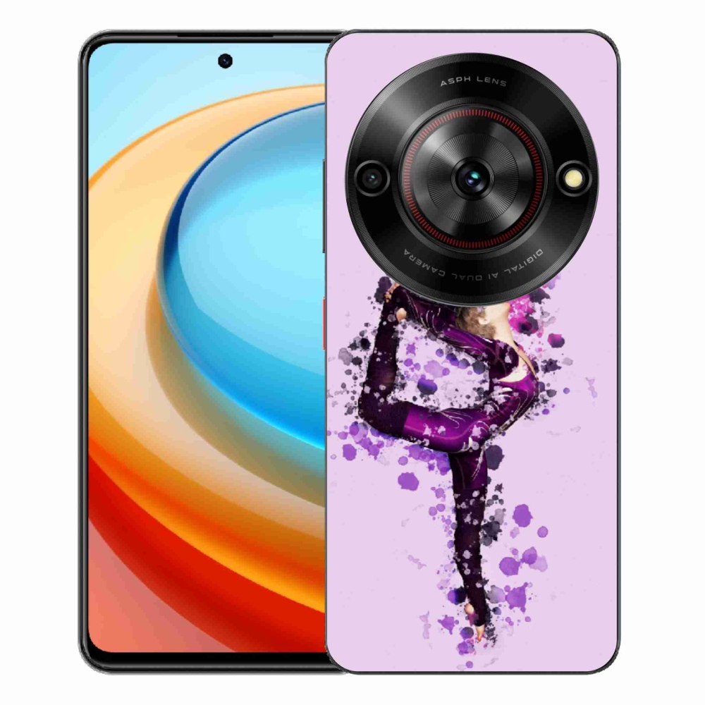Gelový kryt mmCase na ZTE Blade A75 - baletka