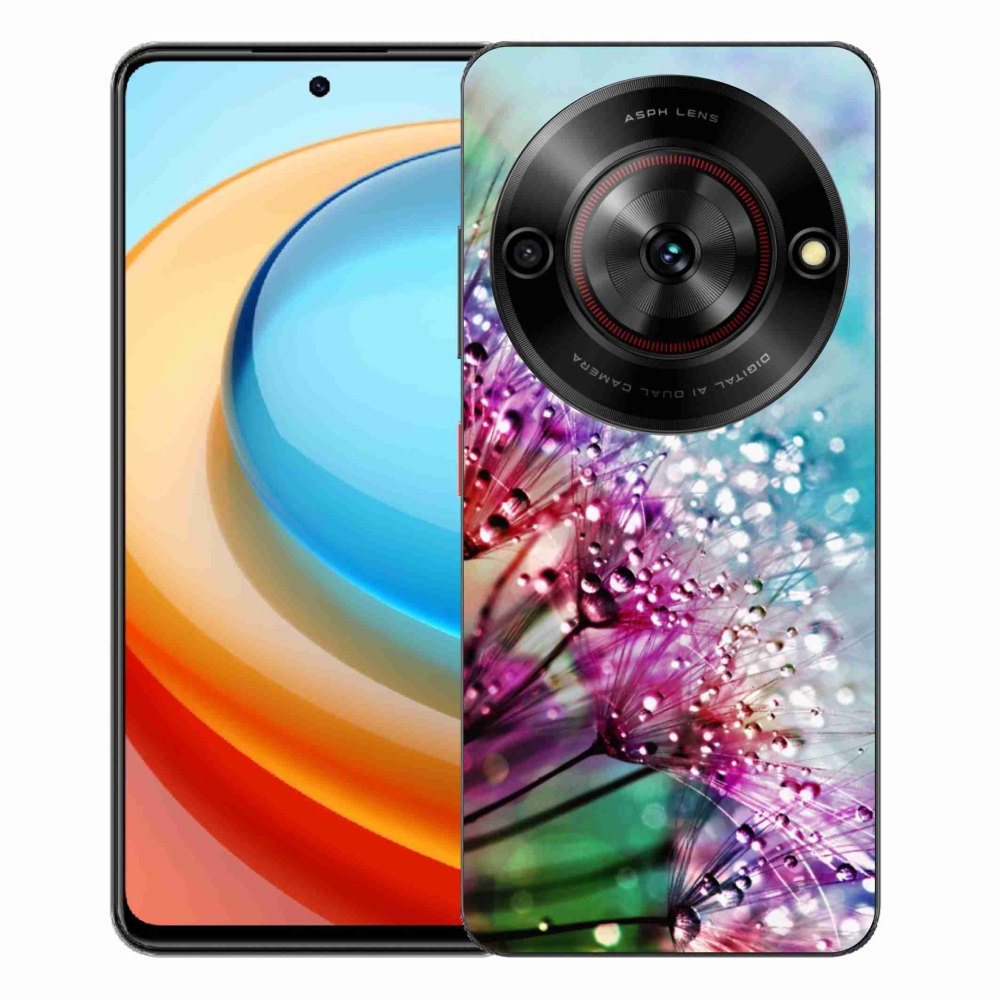 Gelový kryt mmCase na ZTE Blade A75 - barevné květy