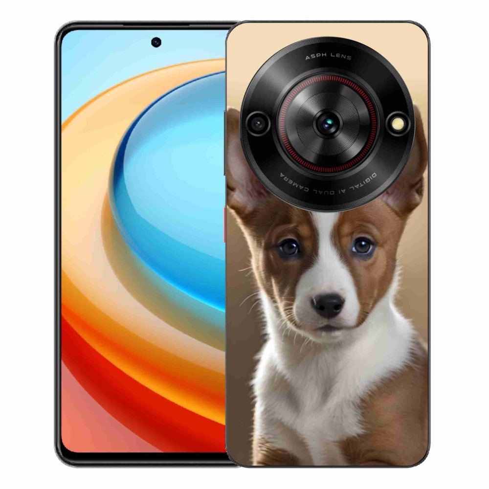 Gelový kryt mmCase na ZTE Blade A75 - basenji