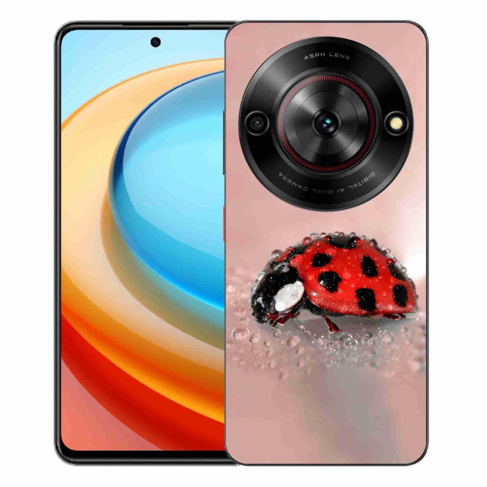 Gelový kryt mmCase na ZTE Blade A75 - beruška