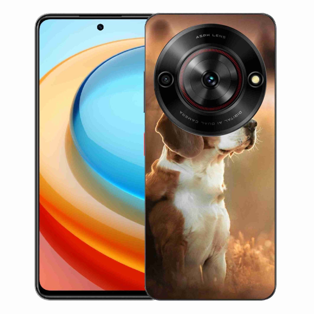 Gelový kryt mmCase na ZTE Blade A75 - bígl