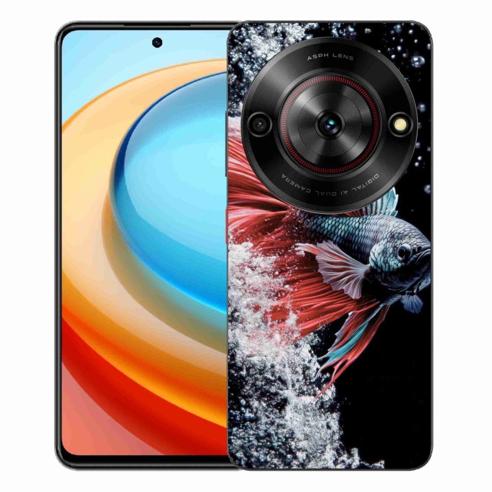 Gelový kryt mmCase na ZTE Blade A75 - bojovnice pestrá