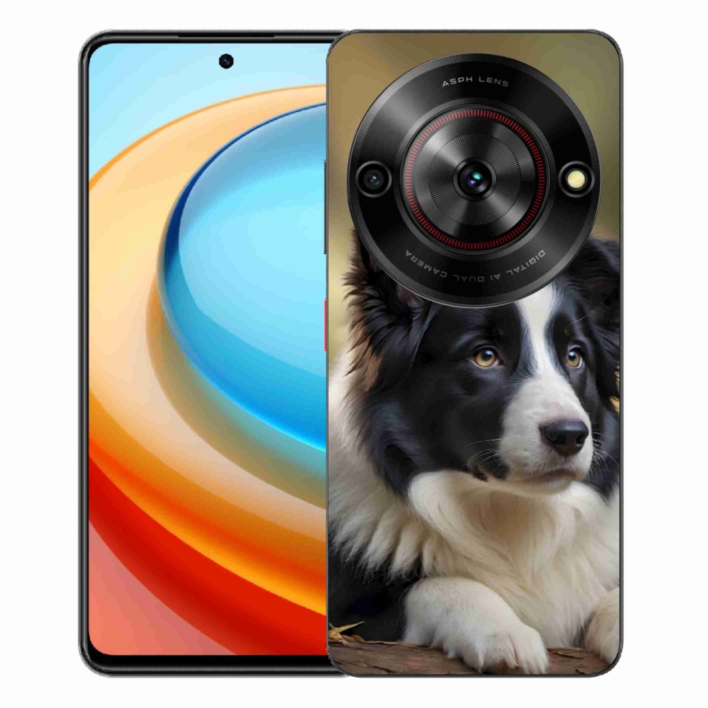 Gelový kryt mmCase na ZTE Blade A75 - border kolie 2