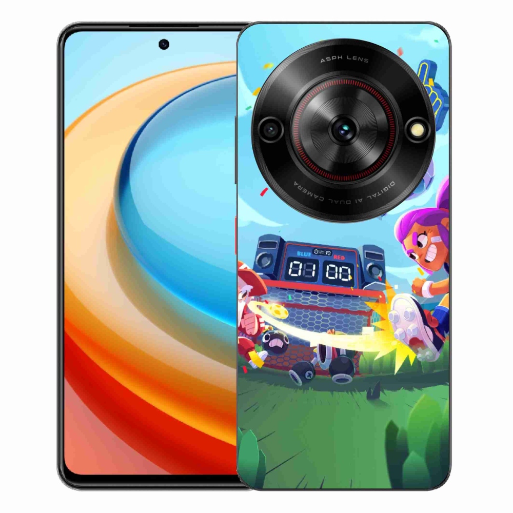 Gelový kryt mmCase na ZTE Blade A75 - brawl stars 1