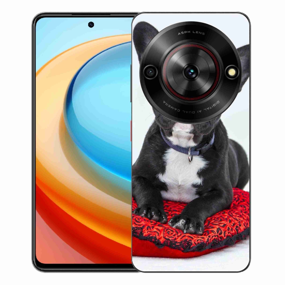 Gelový kryt mmCase na ZTE Blade A75 - buldok