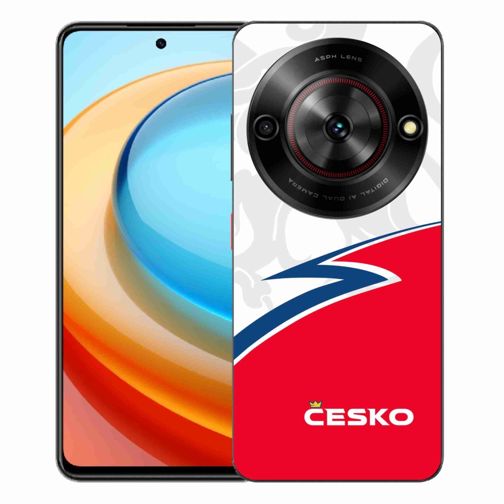 Gelový kryt mmCase na ZTE Blade A75 - Česko 1