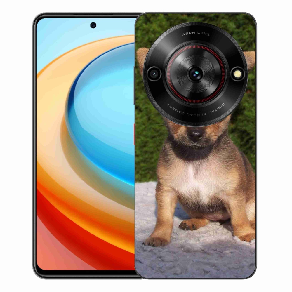 Gelový kryt mmCase na ZTE Blade A75 - čivava 3