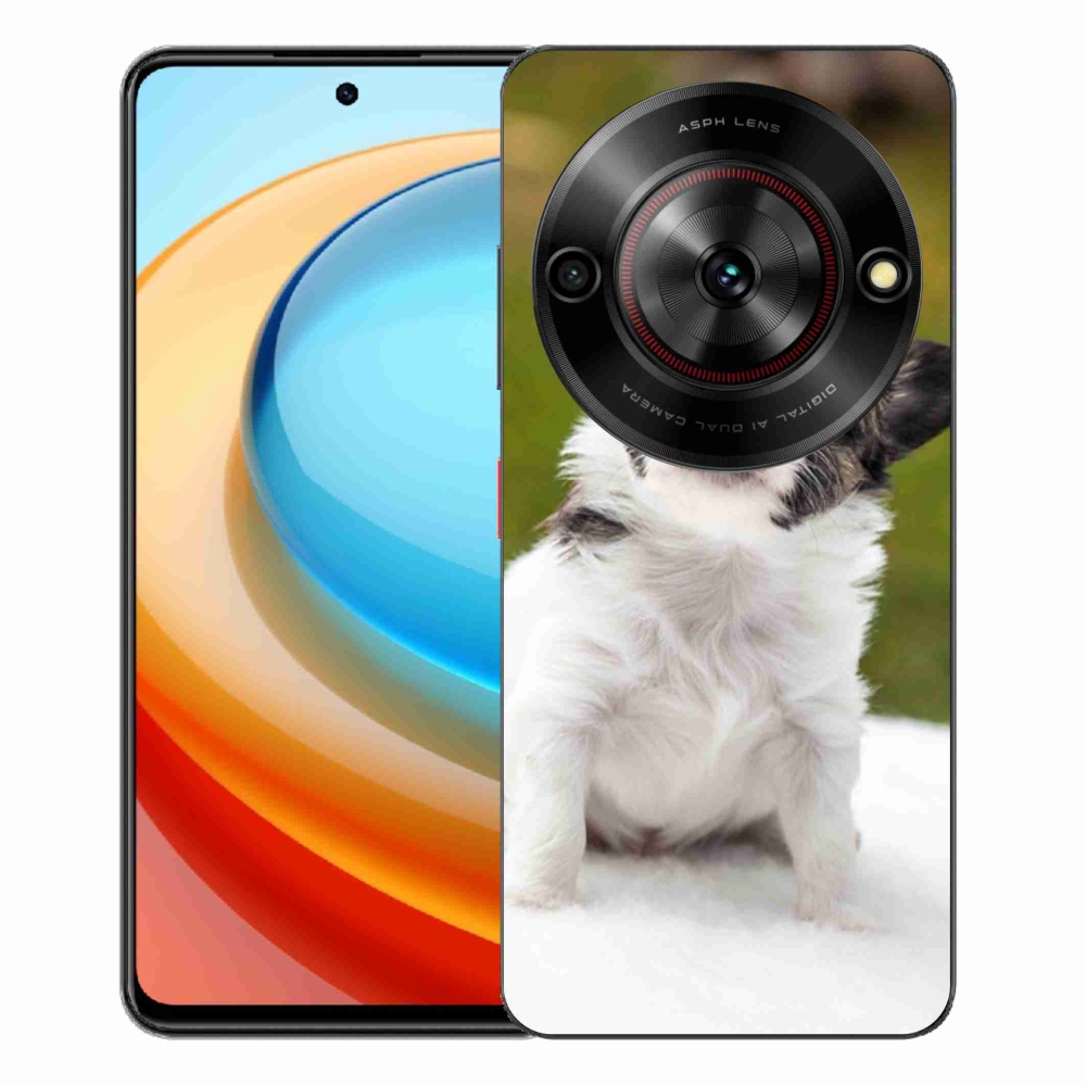 Gelový kryt mmCase na ZTE Blade A75 - čivava 4