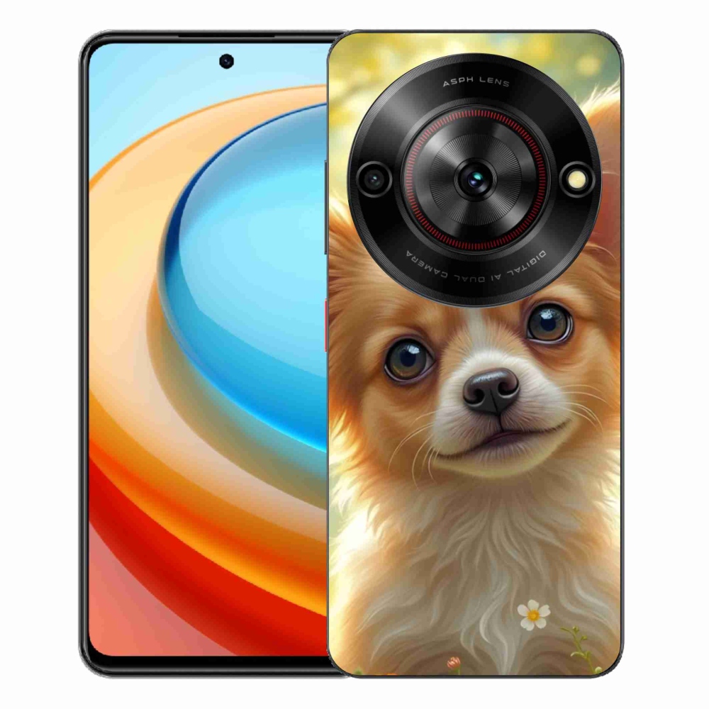 Gelový kryt mmCase na ZTE Blade A75 - čivava 5