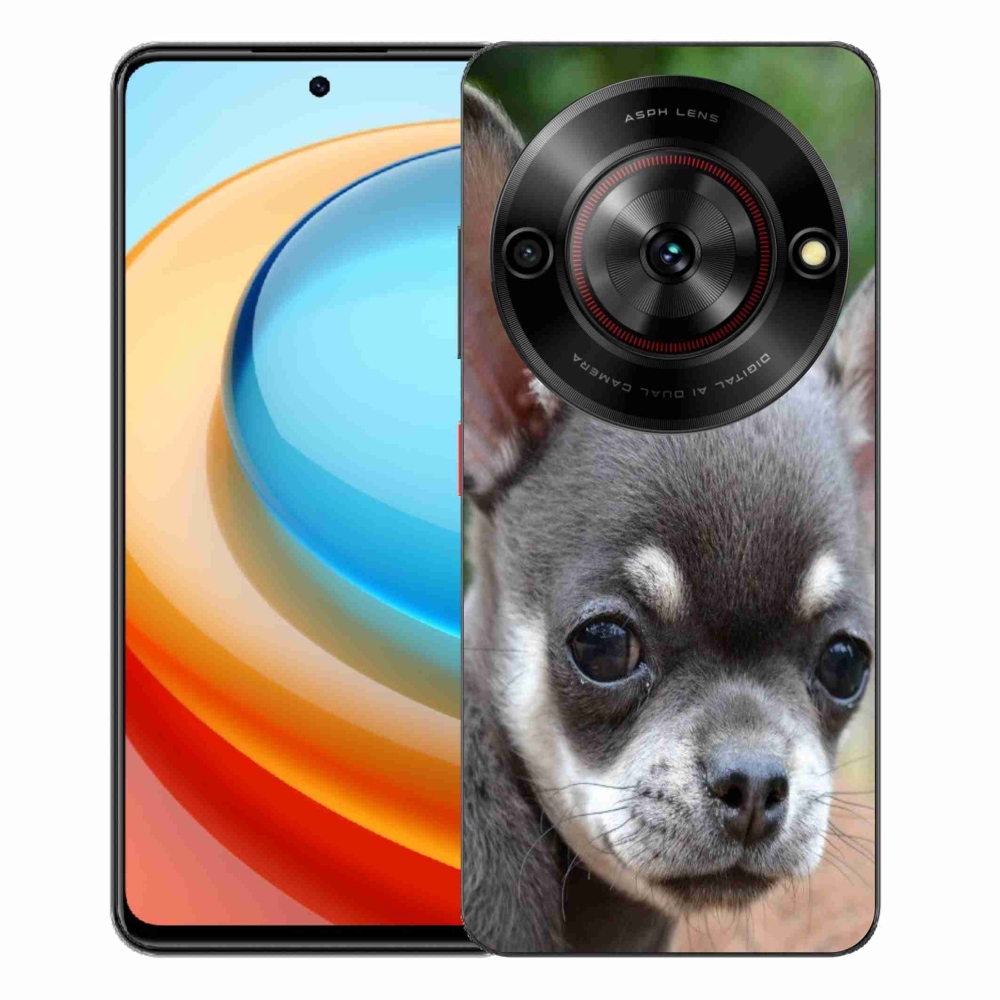Gelový kryt mmCase na ZTE Blade A75 - čivava