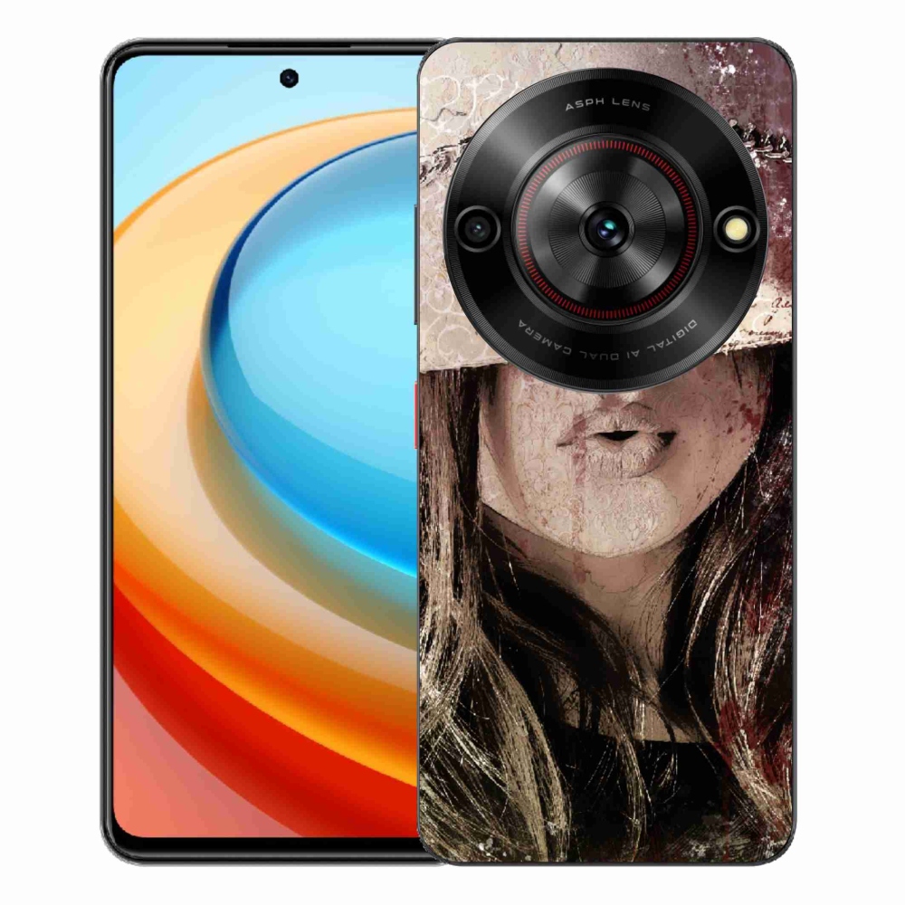 Gelový kryt mmCase na ZTE Blade A75 - dívka