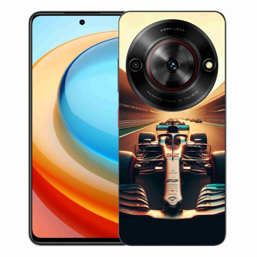 Gelový kryt mmCase na ZTE Blade A75 - formule 1