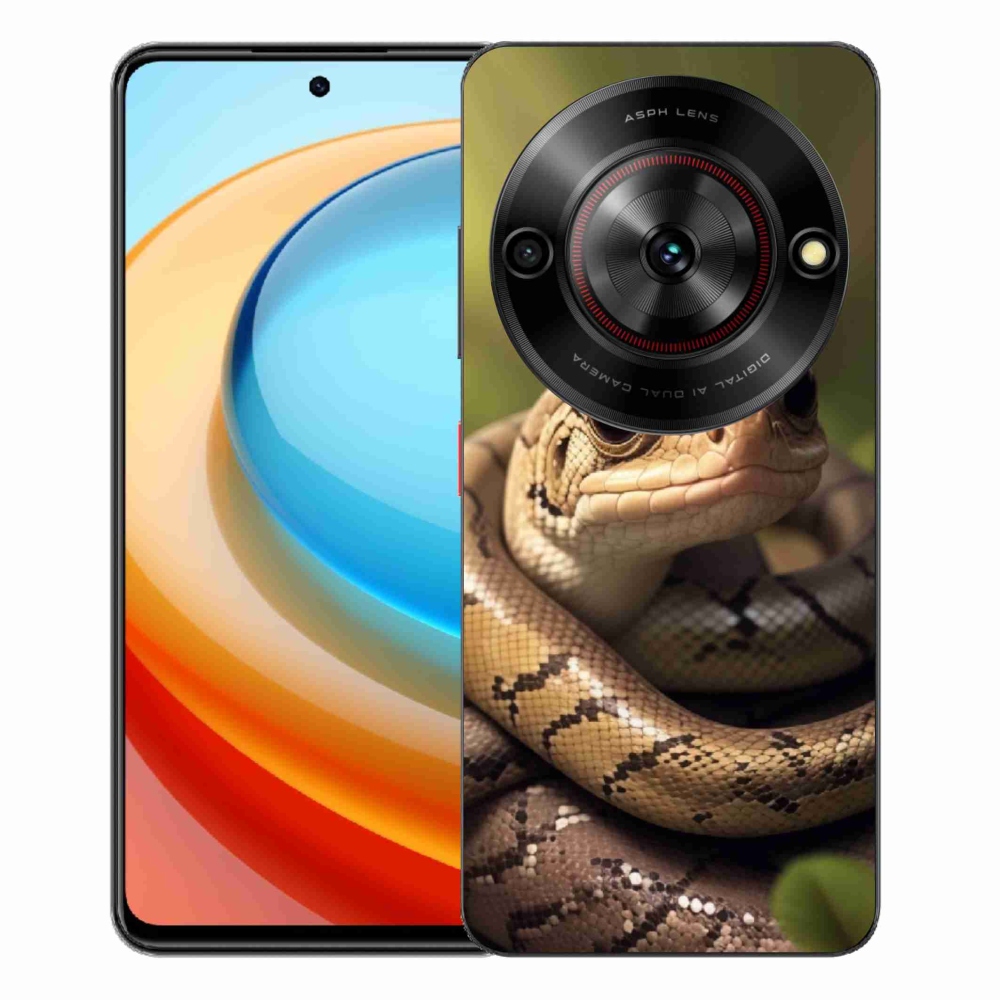 Gelový kryt mmCase na ZTE Blade A75 - had 1