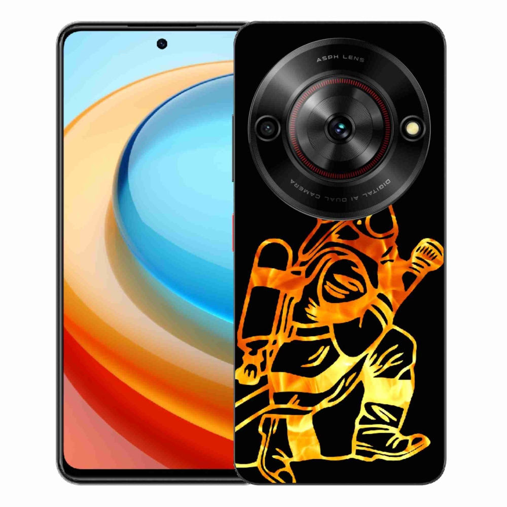 Gelový kryt mmCase na ZTE Blade A75 - hasič 1