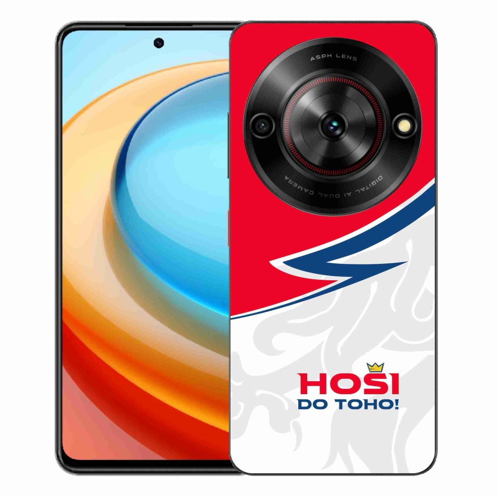 Gelový kryt mmCase na ZTE Blade A75 - hoši do toho