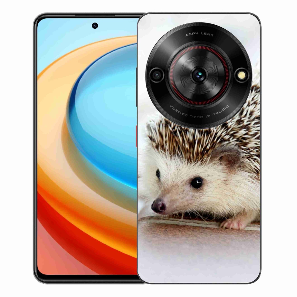Gelový kryt mmCase na ZTE Blade A75 - ježek