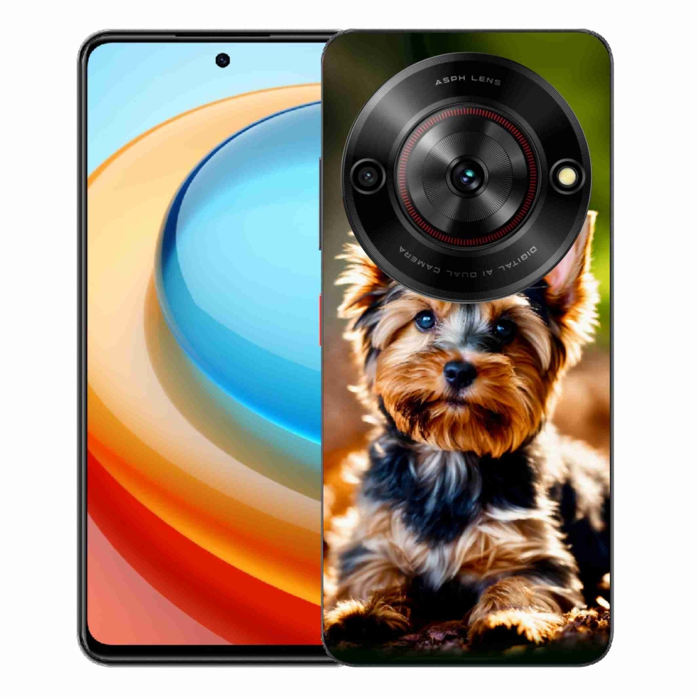 Gelový kryt mmCase na ZTE Blade A75 - jorkšír 10