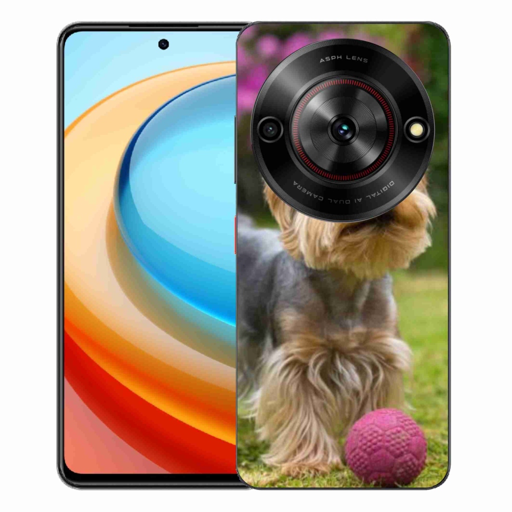 Gelový kryt mmCase na ZTE Blade A75 - jorkšír 4